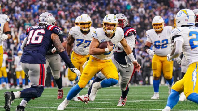 Los Angeles Chargers quarterback Justin Herbert