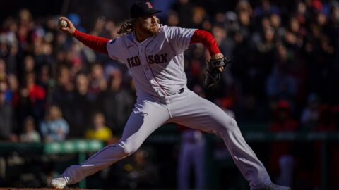 Former Boston Red Sox relief pitcher Kaleb Ort