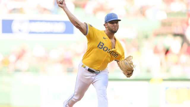 Boston Red Sox starting pitcher Kutter Crawford