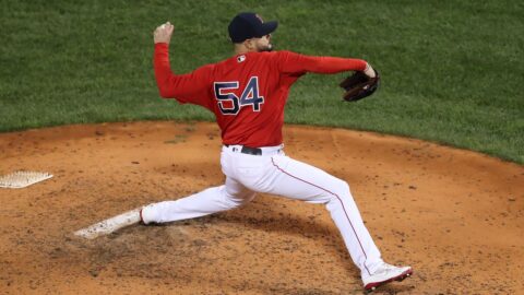 Former Boston Red Sox pitcher Martin Perez