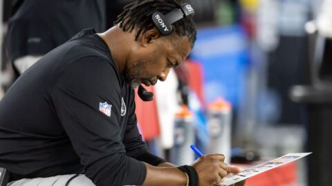 Las Vegas Raiders defensive coordinator Patrick Graham
