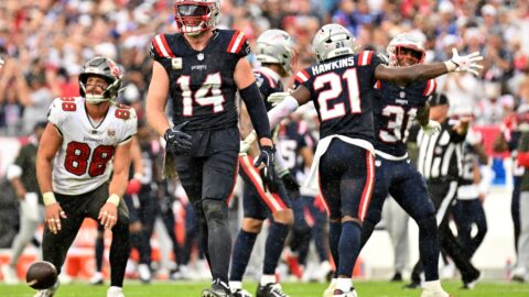 New England Patriots linebacker Robert Spillane