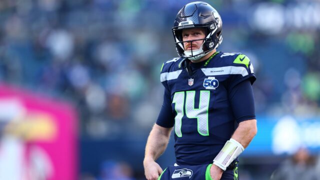 Seattle Seahawks quarterback Sam Darnold