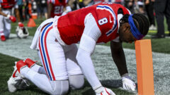 New England Patriots wide receiver Stefon Diggs