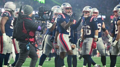 New England Patriots wide receiver Stefon Diggs