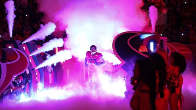Houston Texans offensive tackle Trent Brown