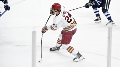 Boston College forward Andre Gasseau