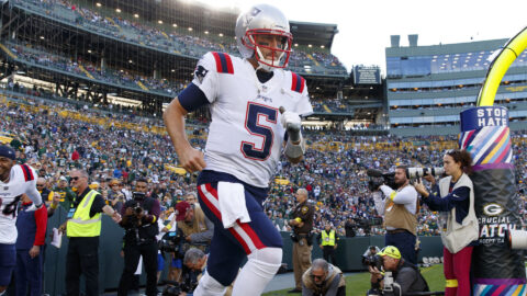 Former New England Patriots quarterback Brian Hoyer