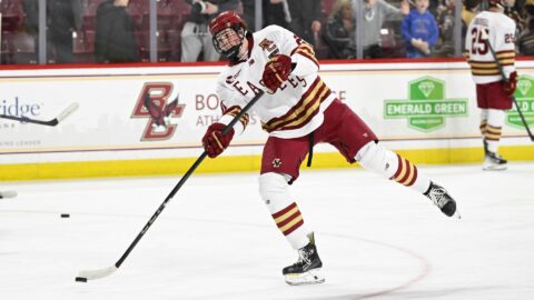 Boston College forward Dean Letourneau