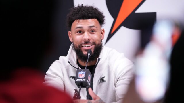 New England Patriots linebacker Harold Landry III