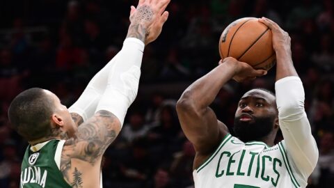 Boston Celtics' Jaylen Brown