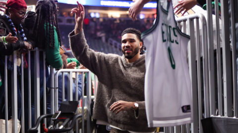 Boston Celtics forward Jayson Tatum