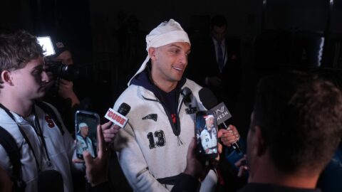 New England Patriots wide receiver Mack Hollins