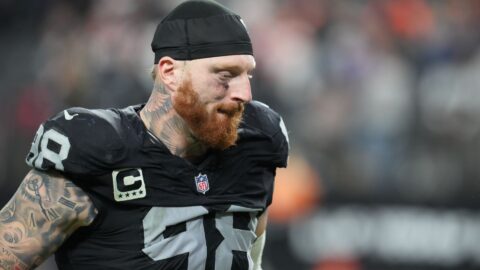 Las Vegas Raiders pass rusher Maxx Crosby