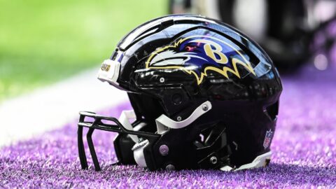 Ravens helmet