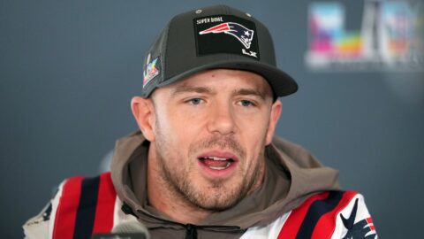 New England Patriots linebacker Robert Spillane