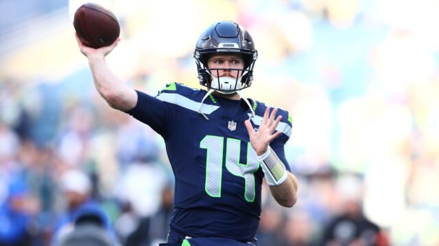 Seattle Seahawks quarterback Sam Darnold