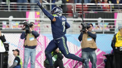 Seattle Seahawks linebacker Uchenna Nwosu