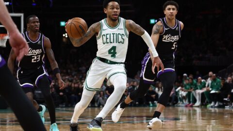 Boston Celtics guard Anfernee Simons