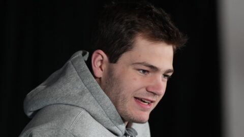 New England Patriots quarterback Drake Maye