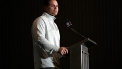 Seattle Seahawks head coach Mike Macdonald