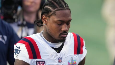 New England Patriots wide receiver Stefon Diggs